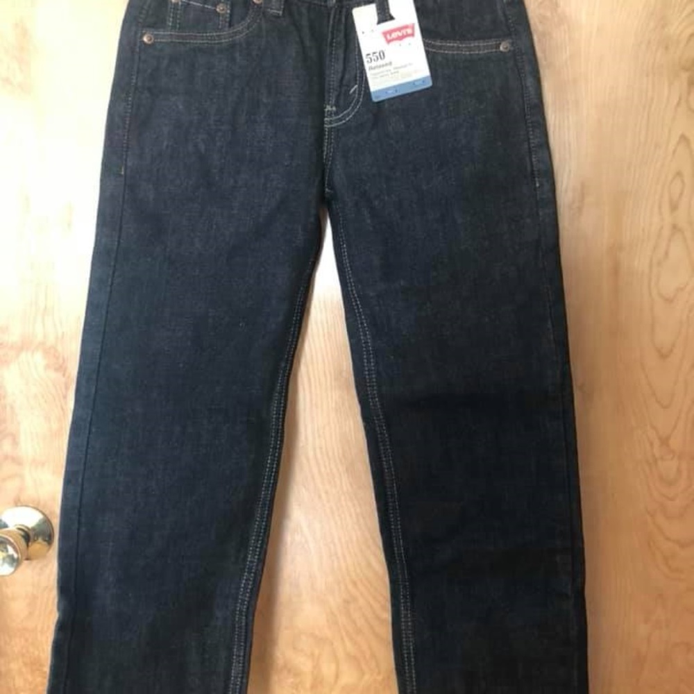 NWT Boys sz. 10 Levi 550 Jeans